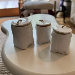 Kitchen China Containers- Set Of 3