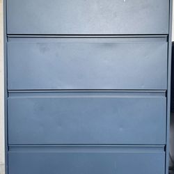 4 Drawer Lateral Metal File Cabinet