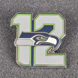 Seattle Seahawks 12th Man Lapel Hat Pin by WinCraft