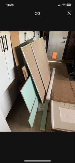 Drywall pieces