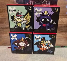 Kitty Godzilla  McDonald Happy Meals #3 #4 #6  #8