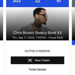 Two Chris Brown Tickets !