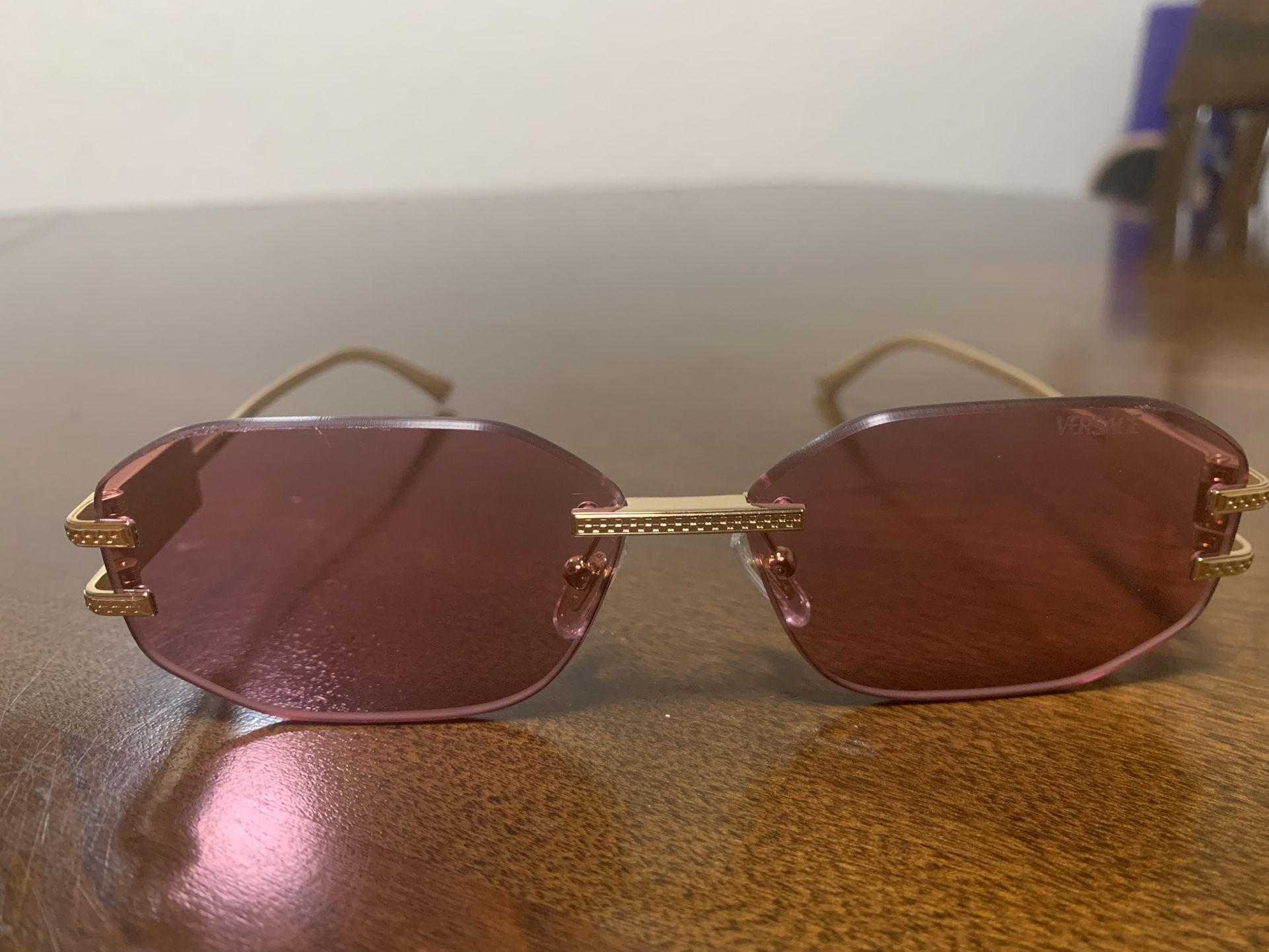 Versace Pink Sunglasses For Women VE 2274