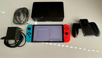 Nintendo Switch OLED Blue & Red