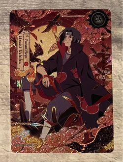 Kayou Naruto Itachi Uchiha CR NREA02-CR-003 Card Akatsuki Earth Scroll Holo