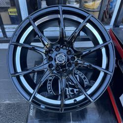 NEW 17” DRAG CONCEPT WHEELS FOR HONDA ACCORD TOYOTA CAMRY NISSAN HYUNDAI
