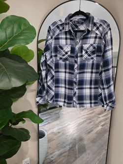 BKE Plaid Flannel Shirt