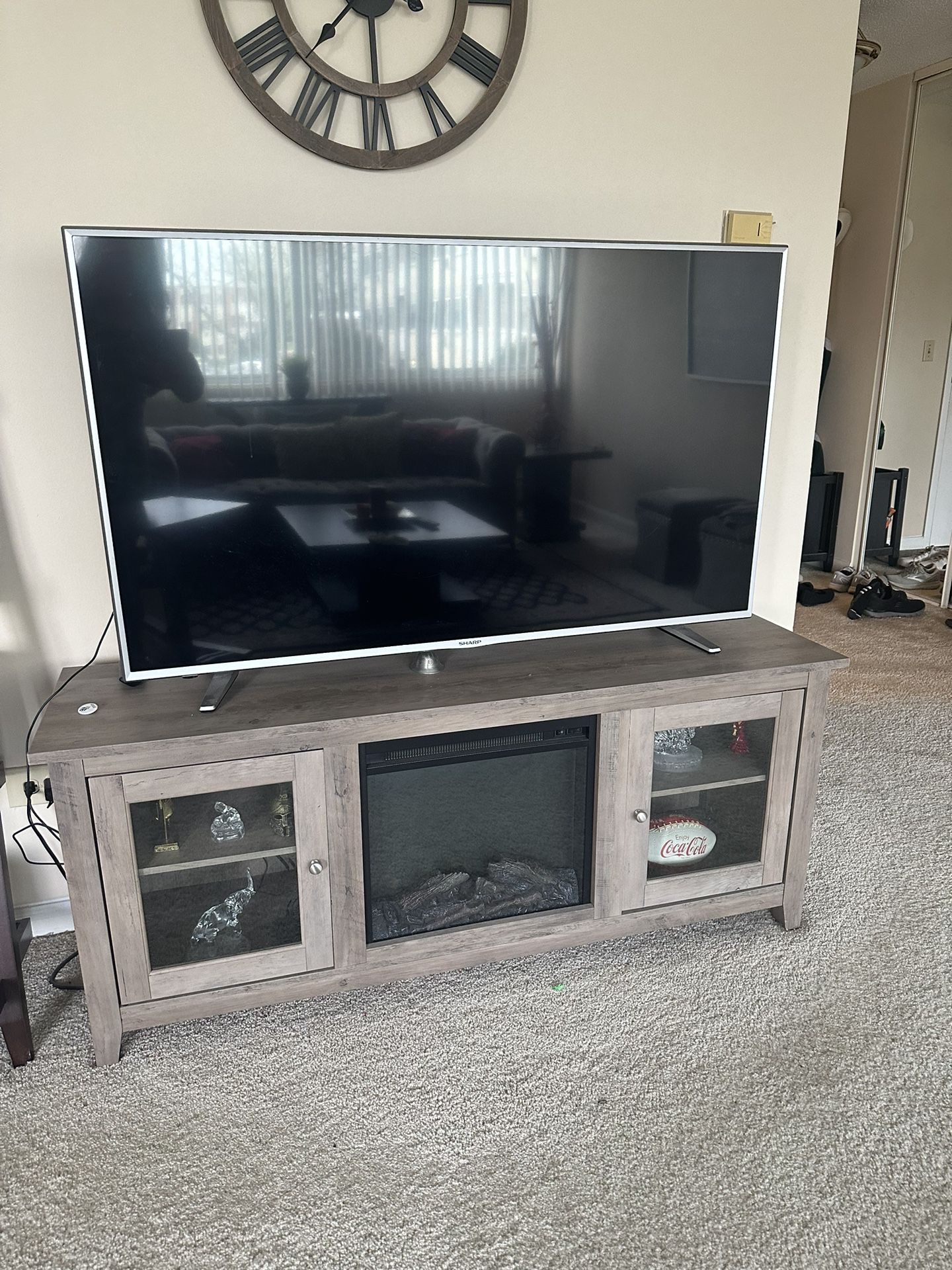 55” Smart TV with Stand 