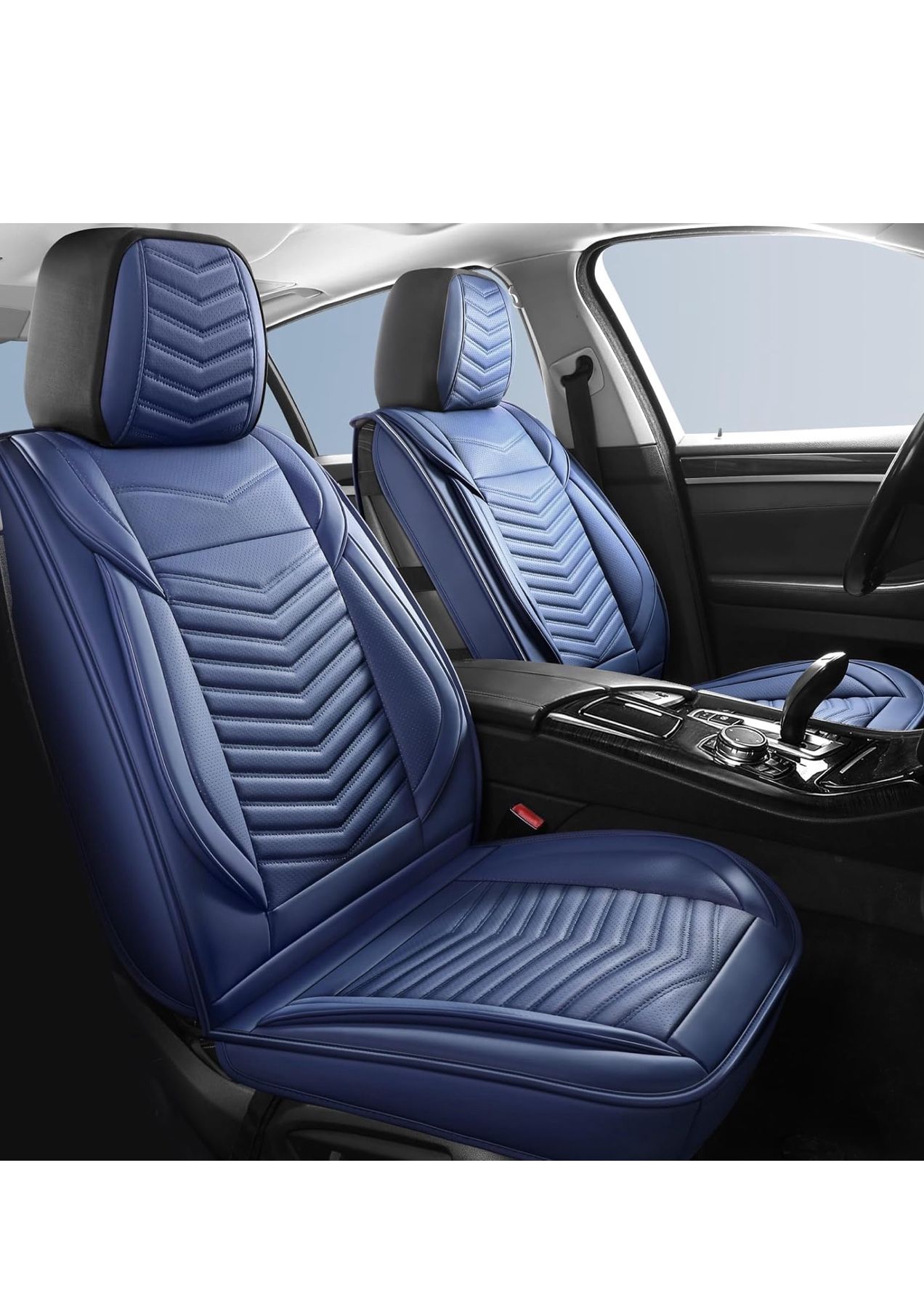 Seat Covers,Breathable Car Seat Covers Front Seats,Waterproof Car Seat Covers,Universal Anti-Slip Car Seat Protector for Most Cars SUV Truck Sedan(Sty