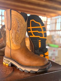 Bota rodeo de trabajo 🪏🔨🚜