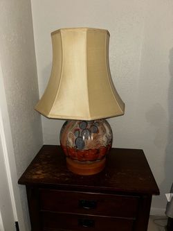 Tonala Mexican table lamp