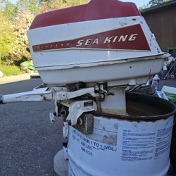 15HP. Sea Kink Outboard Motor 2cycle Runs Good