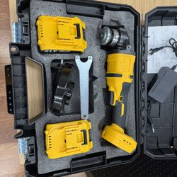Electric Grinder With Two Batteries 