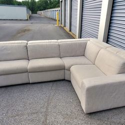 Beautiful Cream West Elm Sectional 