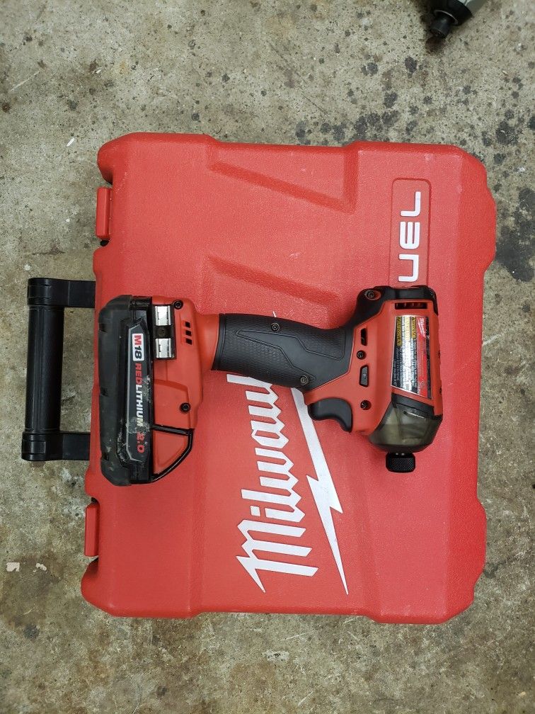 Milwaukee fuel impact like new