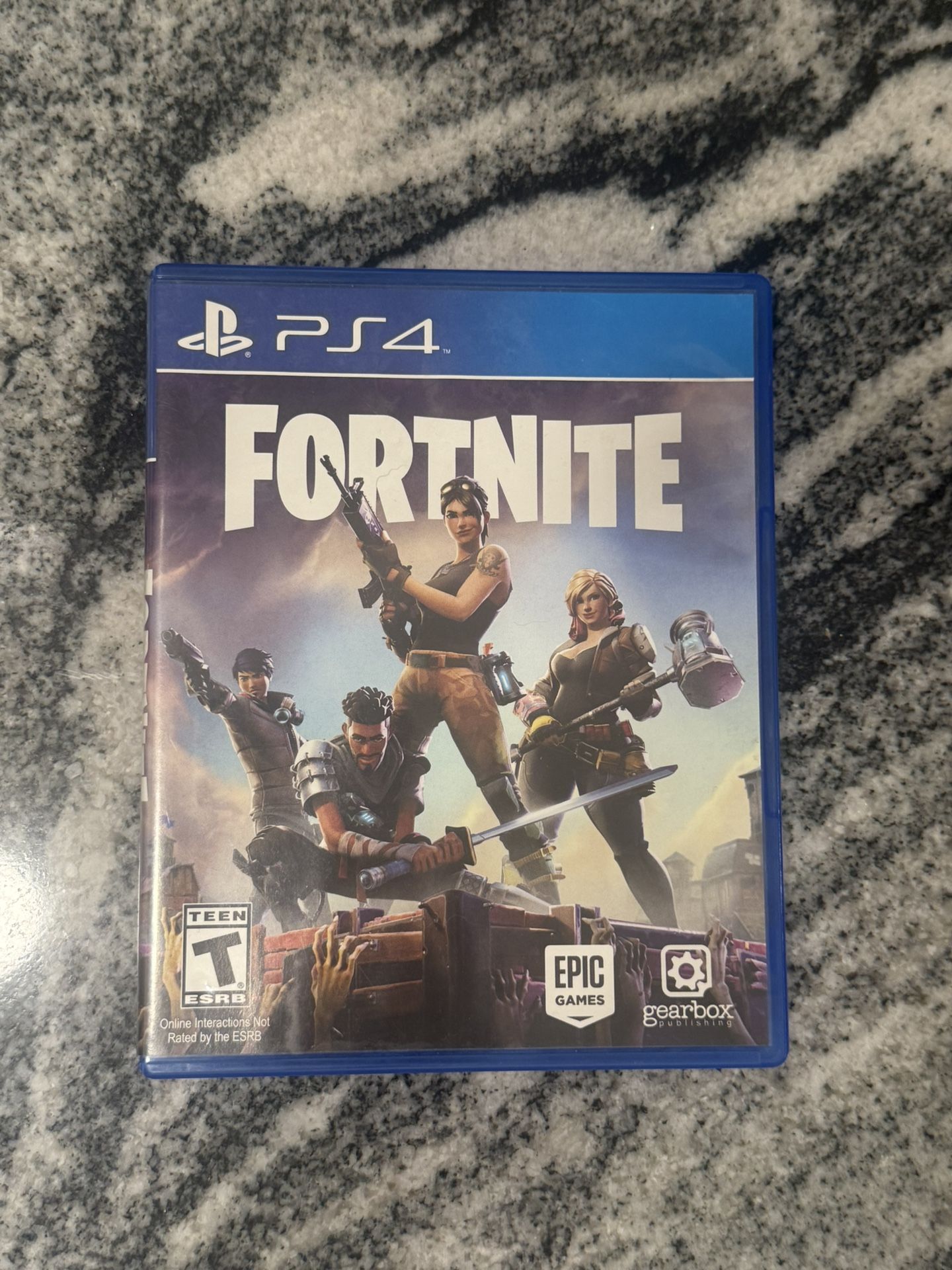 *RARE* Fortnite (2017) PS4 Disc - Complete w/ Case, & Two Codes - Excellent