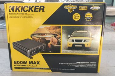 KICKER AMP Mono🎶💪🏻