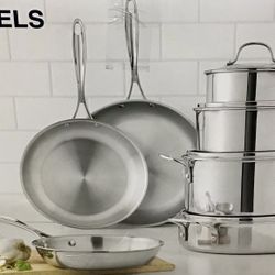 Stainless Steel Cookware Set 11pc 