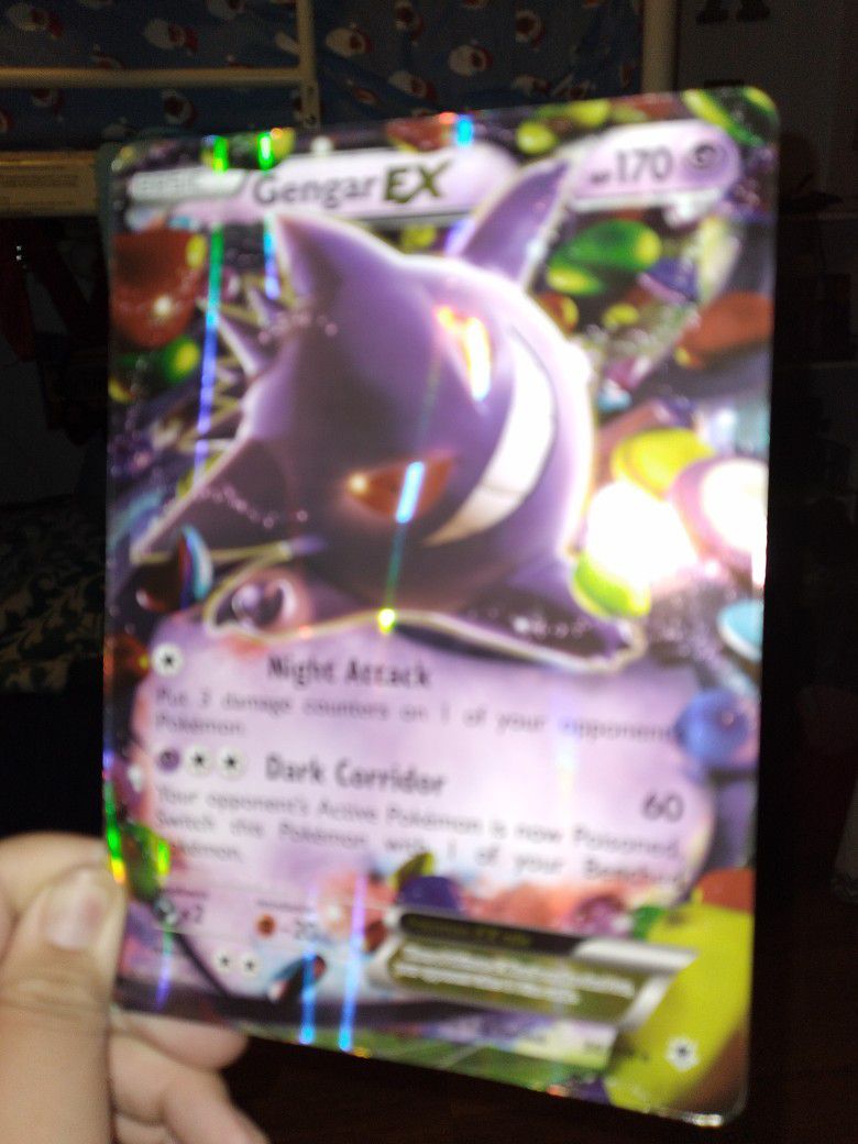 Pokémon Card Gengar Ex 