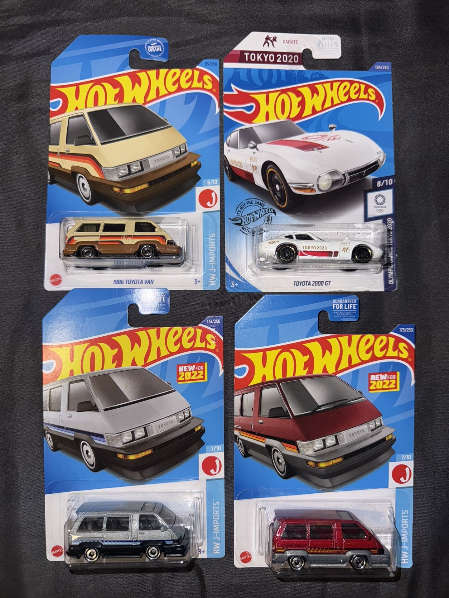 Hotwheels Toyota Vans JDM, Toyota 200GT Tokyo