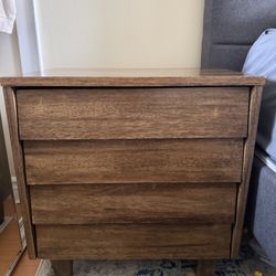 NEW Solid Wood 6-Drawer Dresser + Matching Nightstand – $375