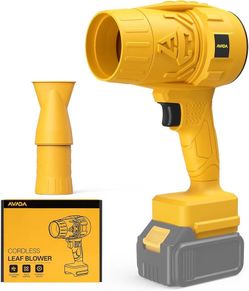new Electric Leaf Blower Cordless for Dewalt 20v Max Battery, Handheld Leaf Blowers for Lawn Care, Blowing Leaves ＆ Dust, Turbo Jet Blower Car Dryer, 