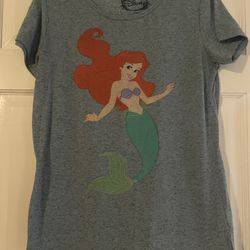 Disney Little Mermaid Tee-shirt Tshirt Size Large Women’s