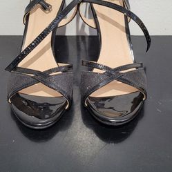 Forever black heels size 10