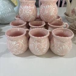 Tazas Rosa De México 