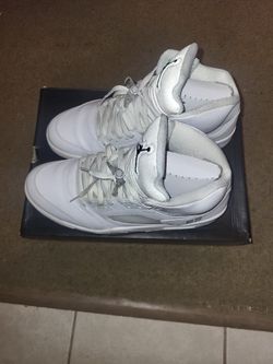 Jordan 5 Metallic White 2011 Original Release  Size 14