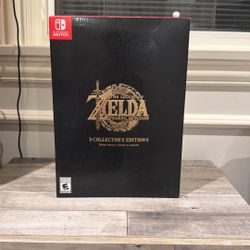 LEGEND OF ZELDA TEARS OF THE KINGDOM COLLECTOR’S EDITION **SEALED