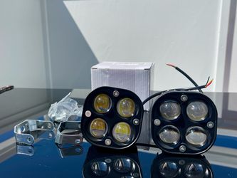 Luces LED de Dos Colores Para Auto Troca o Motocicleta