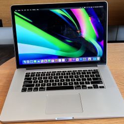 Apple MacBook Pro 15” Retina I7/16GB\500GB SSD $300