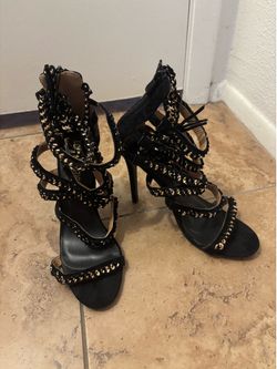 Lace up heels