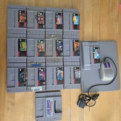 SNES Random Box Of Games