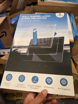Ecogenix Tesla Tempered Glass Screen Protector for Tesla Model Y & 3 - Clear