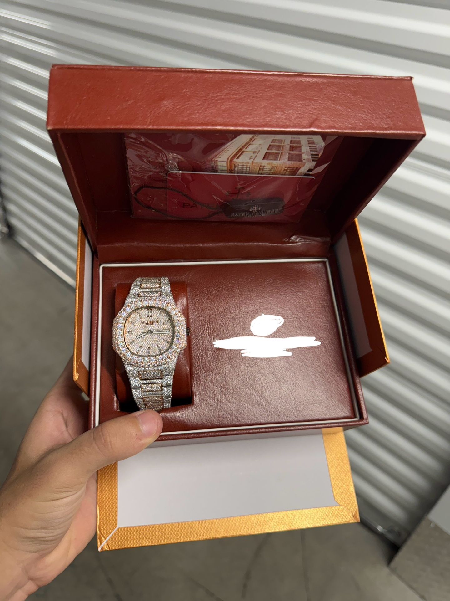 Moissanite Pateq Watch