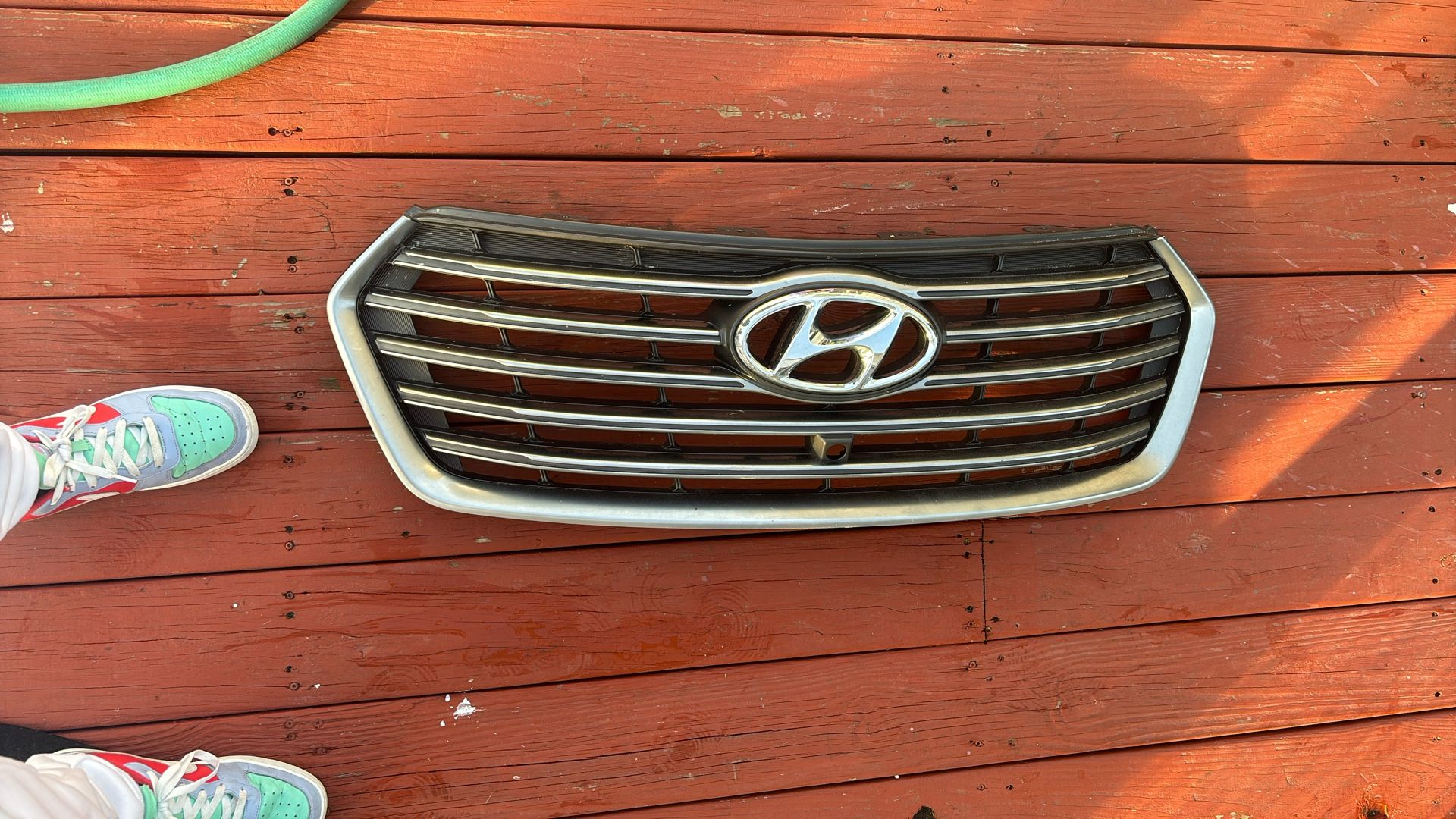 Front Grille 2017-2018 Hyundai Santa Fe