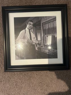James Bond (Sean Connery) BW Portrait