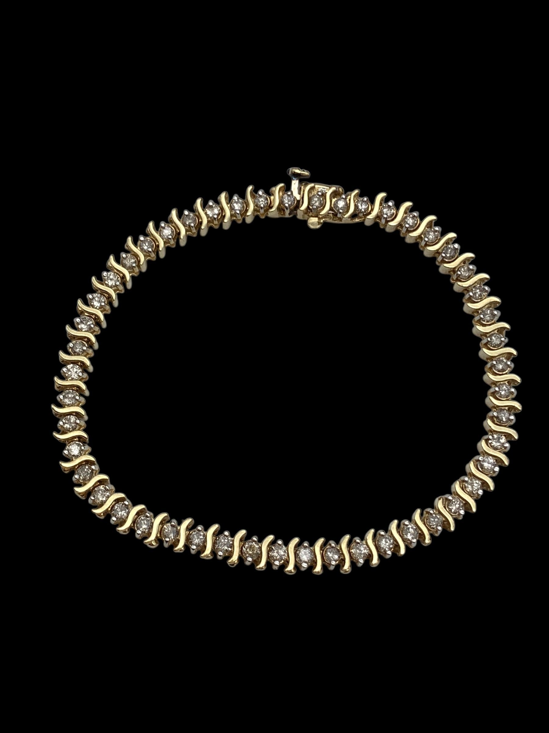 7" Diamond tennis bracelet #31430