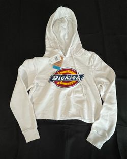 Dickies Girl Cropped Fleece Hoodie Large (Juniors) – New with Tags