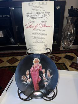Marilyn Monroe Collectible Plate