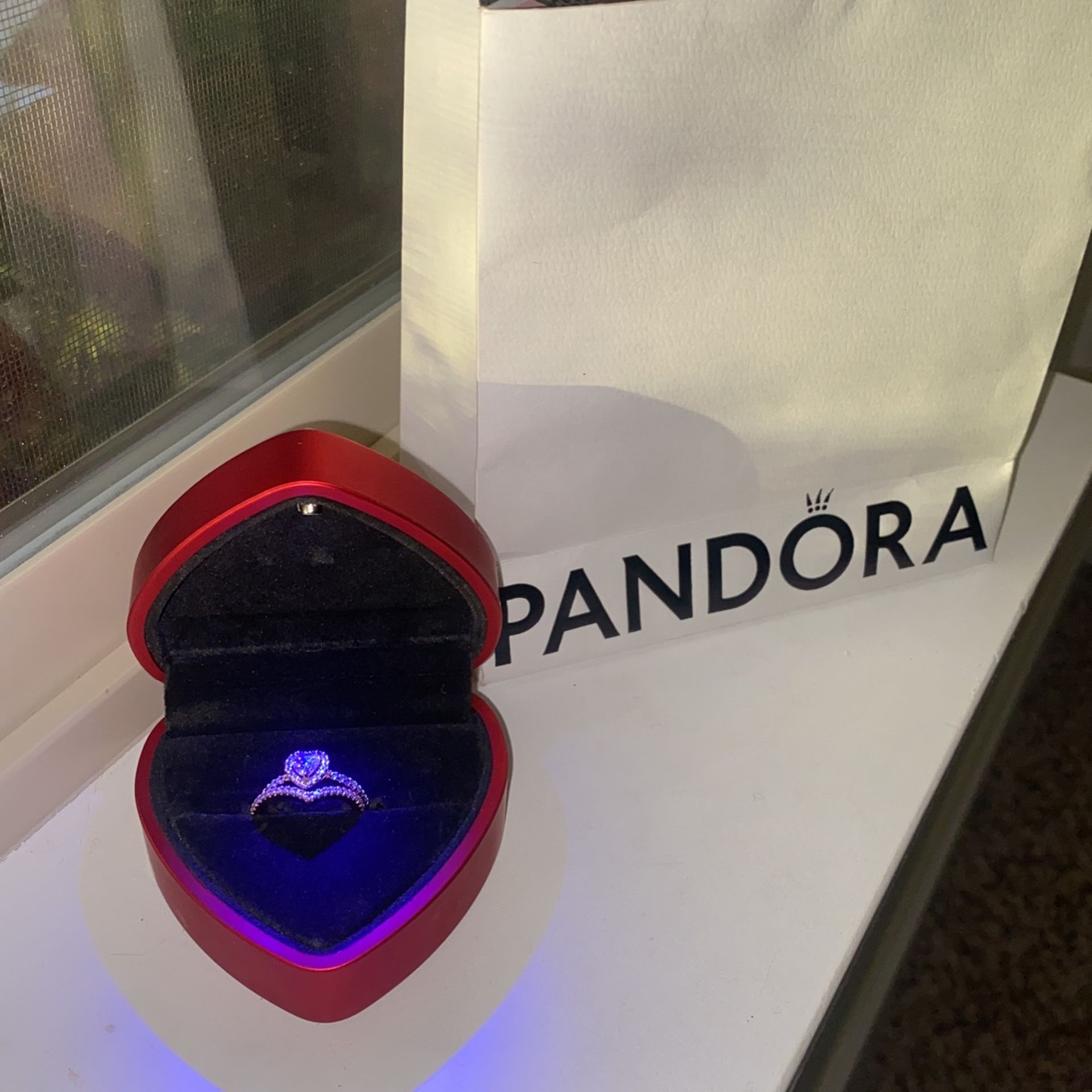 Two Pandora rings