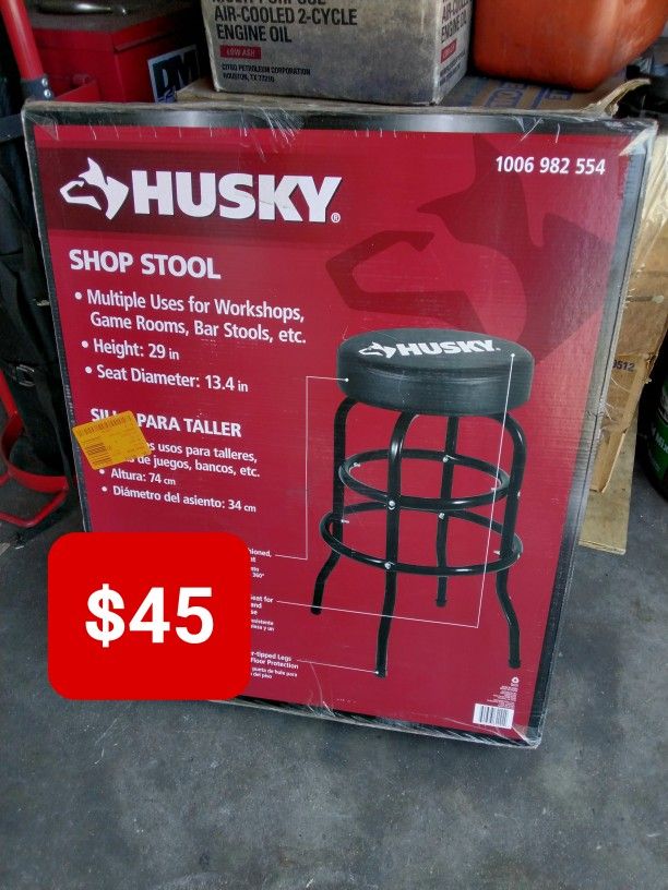 HUSKY SHOP STOOL