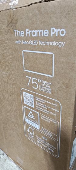 TV SAMSUNG THE FRAME PRO 75".