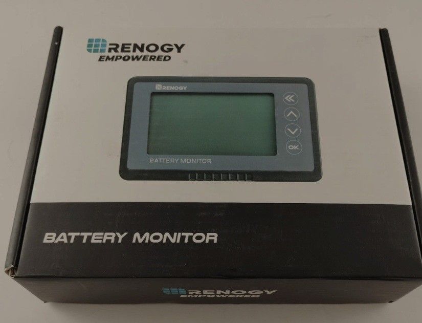 Renogy Battery Monitor 500 Amp 10v - 120v Programmable-alarm Data Storage