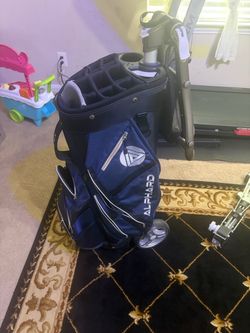 Alphard Duo Cart Golf Bag with Integrated Push Cart