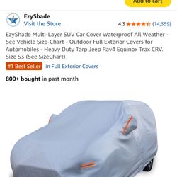 SUV Car Cover - Ezy Shade Size S3
