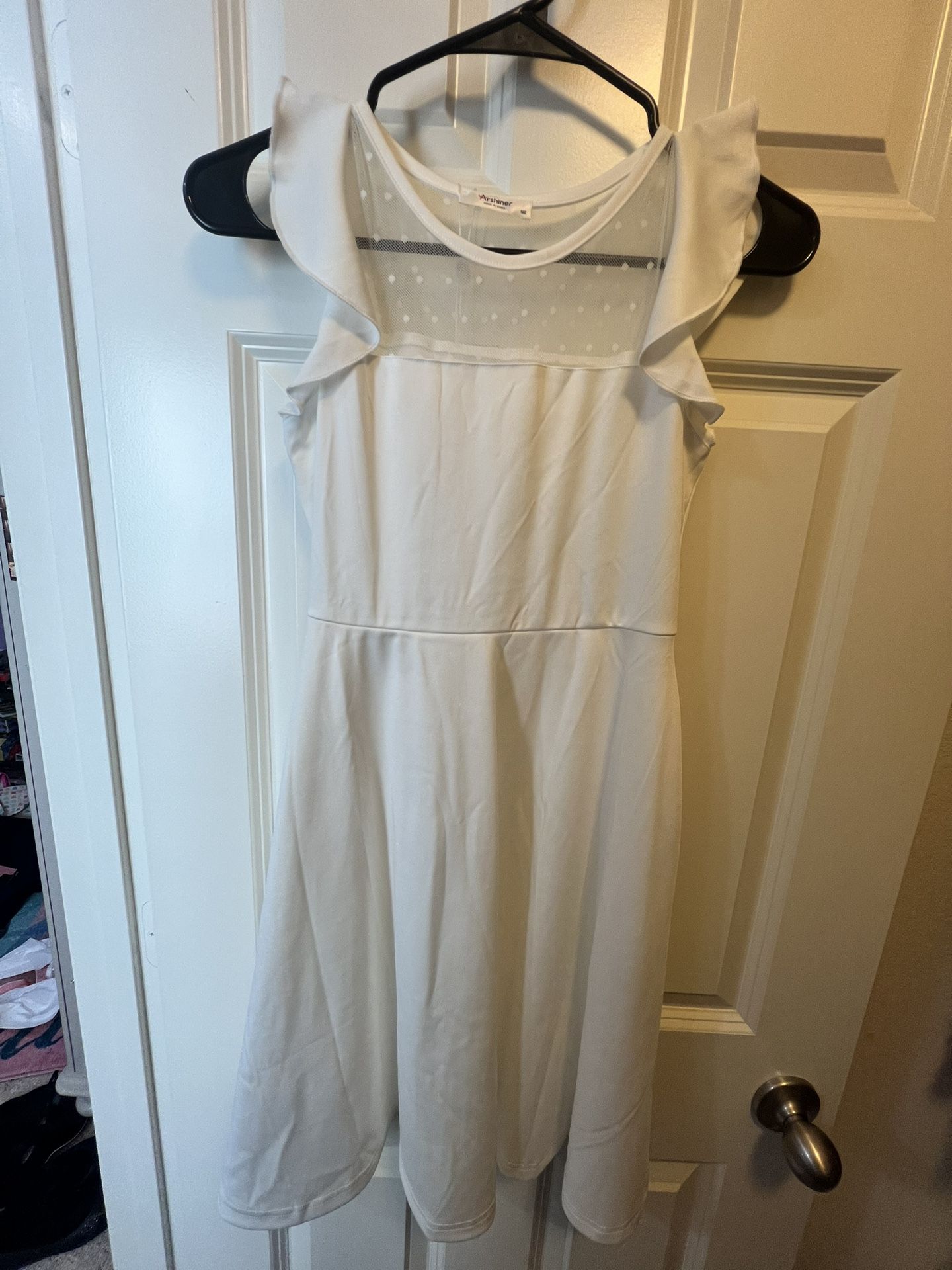 Girls White Dress