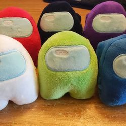 Among Us plushies with Squeakers 